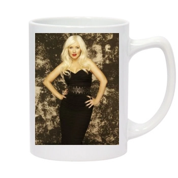 Christina Aguilera 14oz White Statesman Mug