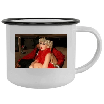 Christina Aguilera Camping Mug