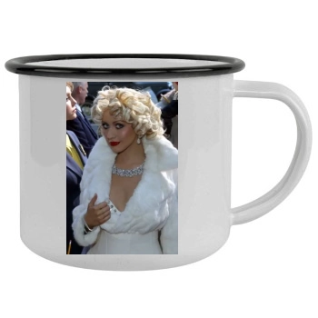 Christina Aguilera Camping Mug