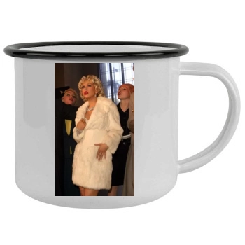 Christina Aguilera Camping Mug