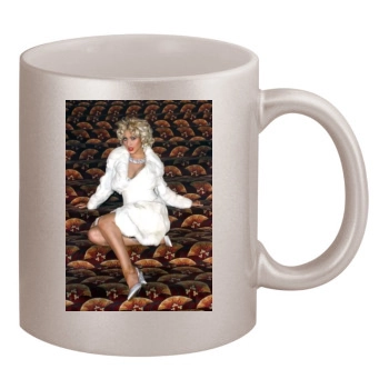 Christina Aguilera 11oz Metallic Silver Mug