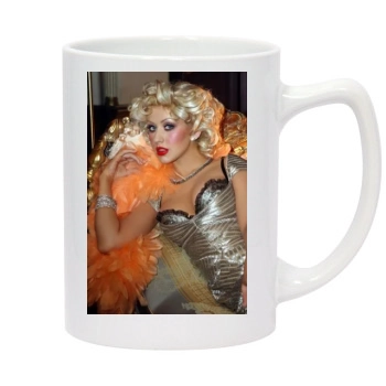 Christina Aguilera 14oz White Statesman Mug