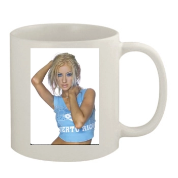 Christina Aguilera 11oz White Mug