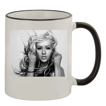 Christina Aguilera 11oz Colored Rim & Handle Mug