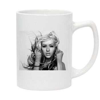 Christina Aguilera 14oz White Statesman Mug