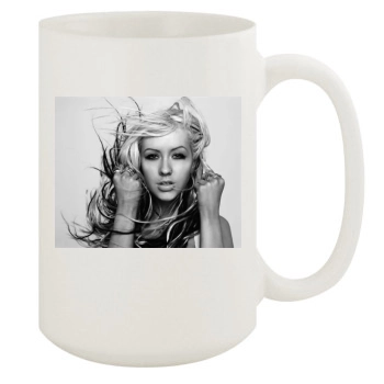 Christina Aguilera 15oz White Mug