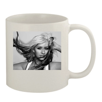 Christina Aguilera 11oz White Mug