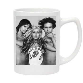 Christina Aguilera 14oz White Statesman Mug