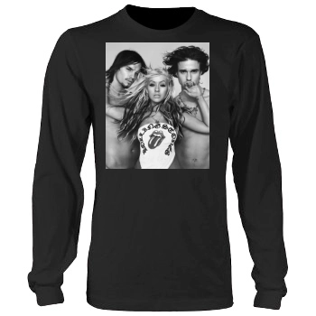 Christina Aguilera Men's Heavy Long Sleeve TShirt