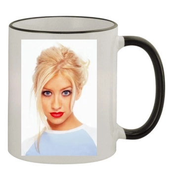 Christina Aguilera 11oz Colored Rim & Handle Mug