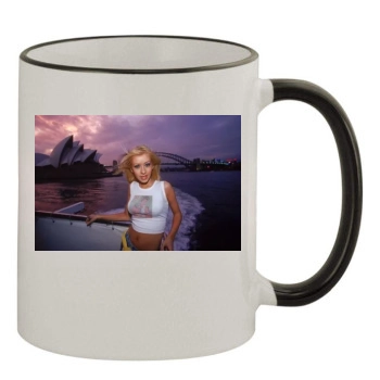 Christina Aguilera 11oz Colored Rim & Handle Mug