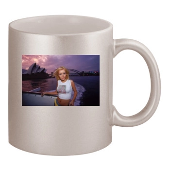 Christina Aguilera 11oz Metallic Silver Mug