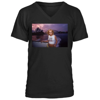 Christina Aguilera Men's V-Neck T-Shirt