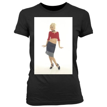 Christina Aguilera Women's Junior Cut Crewneck T-Shirt