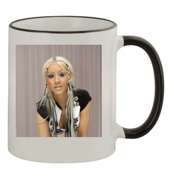 Christina Aguilera 11oz Colored Rim & Handle Mug