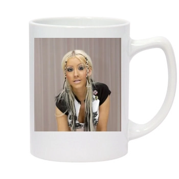 Christina Aguilera 14oz White Statesman Mug