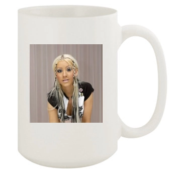 Christina Aguilera 15oz White Mug