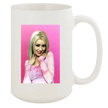 Christina Aguilera 15oz White Mug