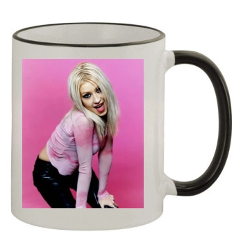 Christina Aguilera 11oz Colored Rim & Handle Mug