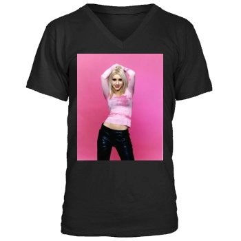 Christina Aguilera Men's V-Neck T-Shirt