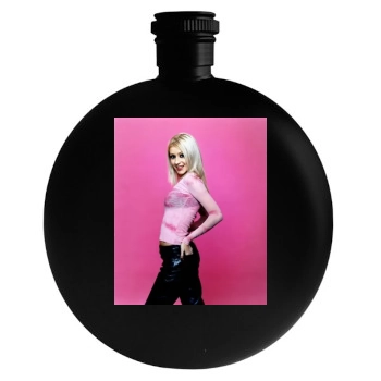 Christina Aguilera Round Flask