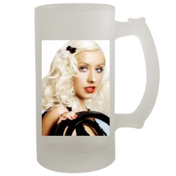 Christina Aguilera 16oz Frosted Beer Stein