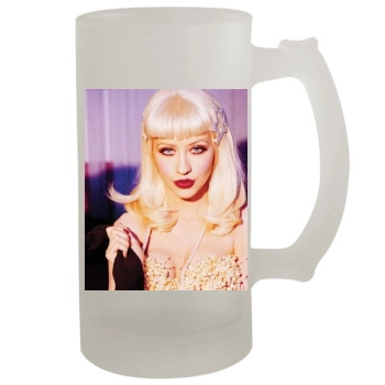 Christina Aguilera 16oz Frosted Beer Stein