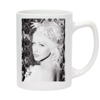 Christina Aguilera 14oz White Statesman Mug