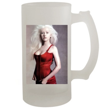 Christina Aguilera 16oz Frosted Beer Stein