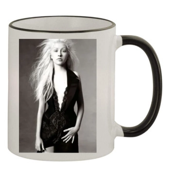 Christina Aguilera 11oz Colored Rim & Handle Mug