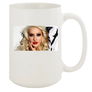 Christina Aguilera 15oz White Mug