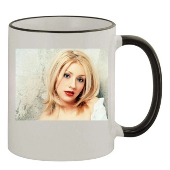 Christina Aguilera 11oz Colored Rim & Handle Mug