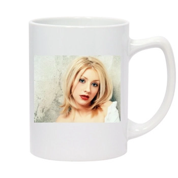 Christina Aguilera 14oz White Statesman Mug