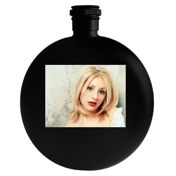 Christina Aguilera Round Flask