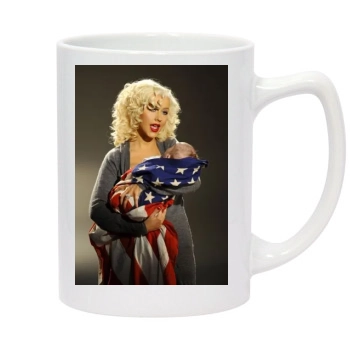 Christina Aguilera 14oz White Statesman Mug