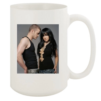 Christina Aguilera 15oz White Mug