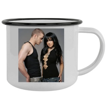 Christina Aguilera Camping Mug