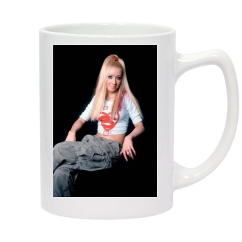 Christina Aguilera 14oz White Statesman Mug