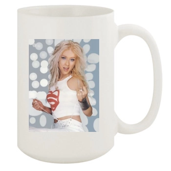 Christina Aguilera 15oz White Mug