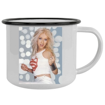 Christina Aguilera Camping Mug