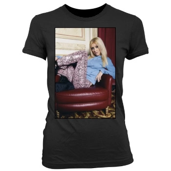 Christina Aguilera Women's Junior Cut Crewneck T-Shirt