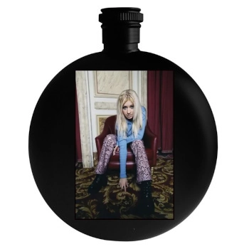 Christina Aguilera Round Flask