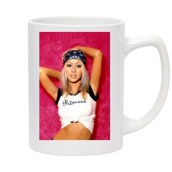 Christina Aguilera 14oz White Statesman Mug