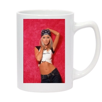 Christina Aguilera 14oz White Statesman Mug