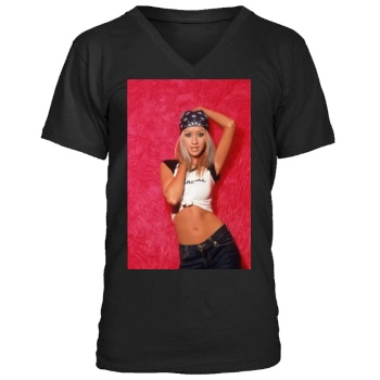 Christina Aguilera Men's V-Neck T-Shirt