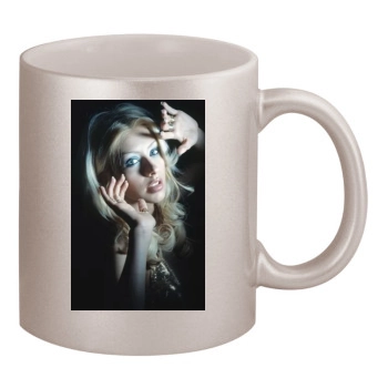 Christina Aguilera 11oz Metallic Silver Mug