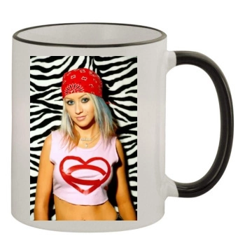 Christina Aguilera 11oz Colored Rim & Handle Mug