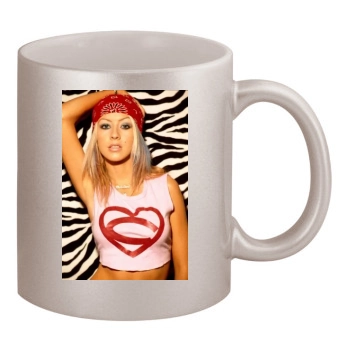 Christina Aguilera 11oz Metallic Silver Mug