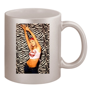 Christina Aguilera 11oz Metallic Silver Mug