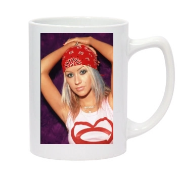 Christina Aguilera 14oz White Statesman Mug